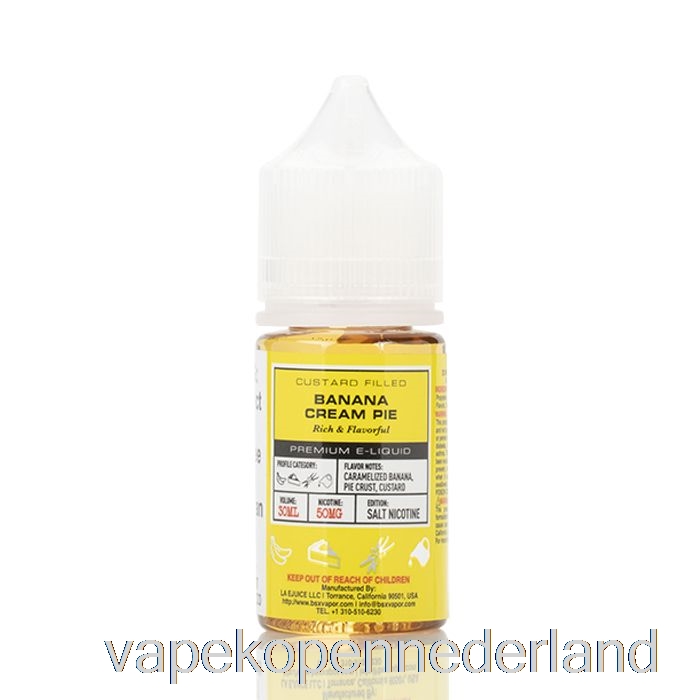 Vape Nederland Bananenroomtaart - Bsx Salt Series - 30ml 30mg